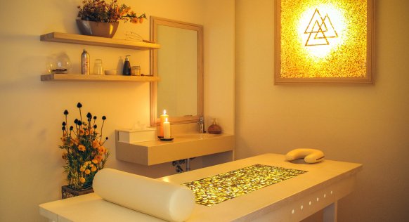 Amber SPA massage room