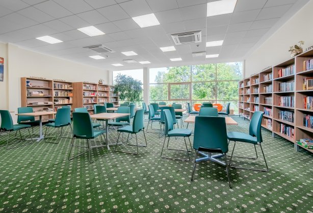 Bibliotekos salė