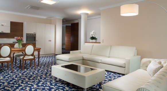 President Suite living room