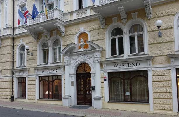 Kurhotel Westend in Marienbad jetzt online buchen Ansicht von Kurhotel Westend